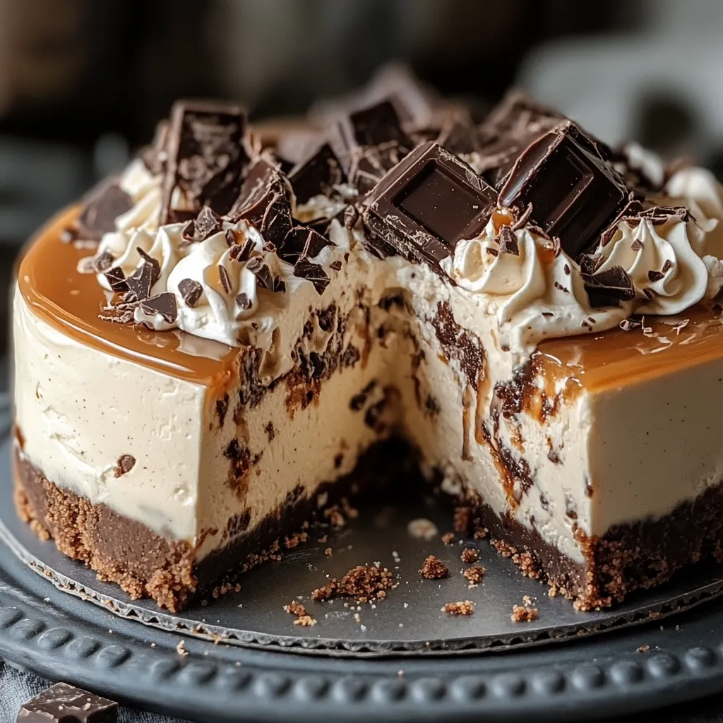 A slice of cake with chocolate and white icing.