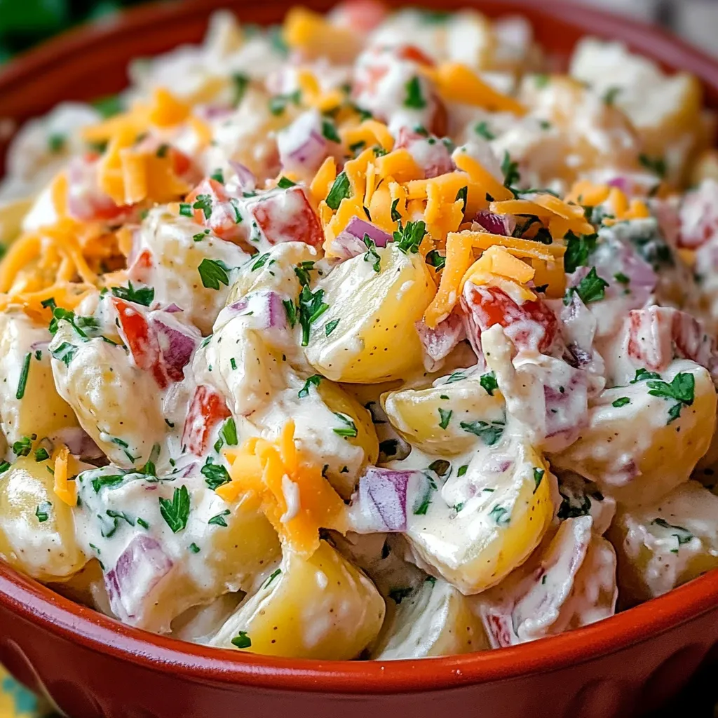 A bowl of food with cheese and onions.