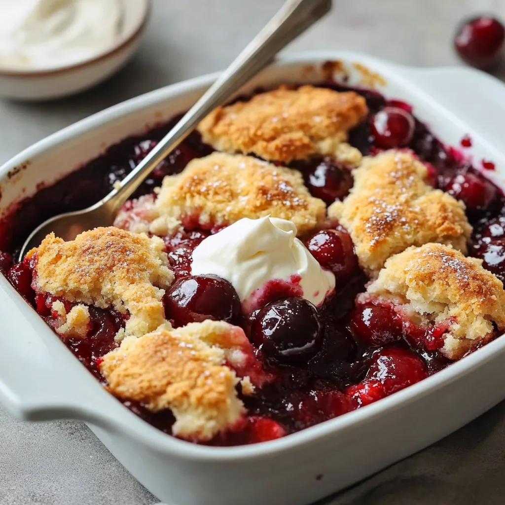 A bowl of berries with whipped cream.