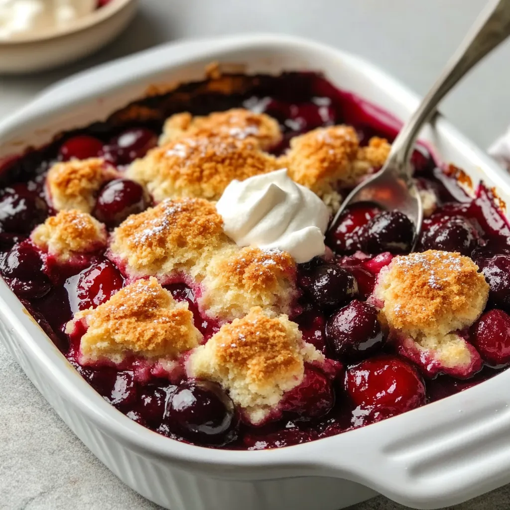 A bowl of berries with whipped cream.