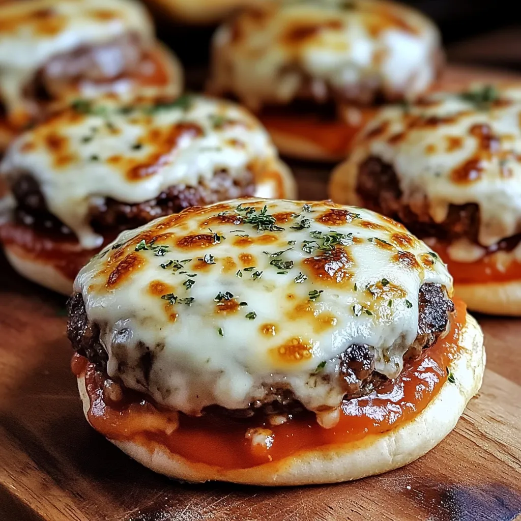 A plate of cheese and meat covered in sauce.