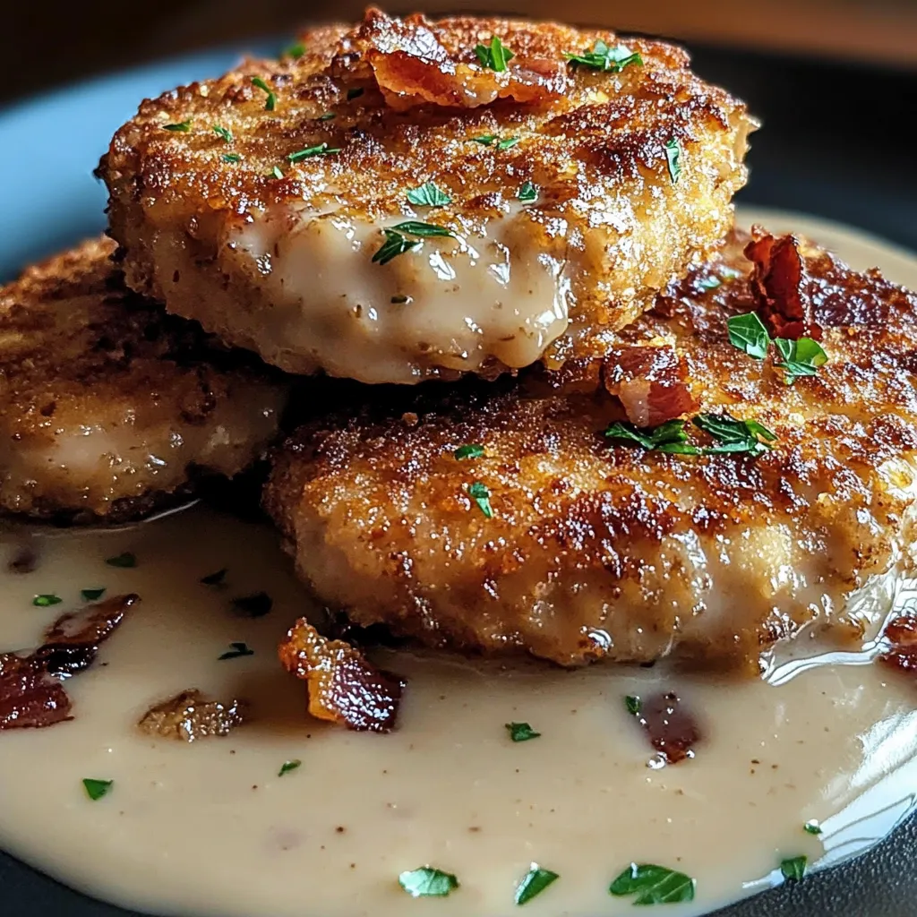 A plate of bacon covered in sauce.