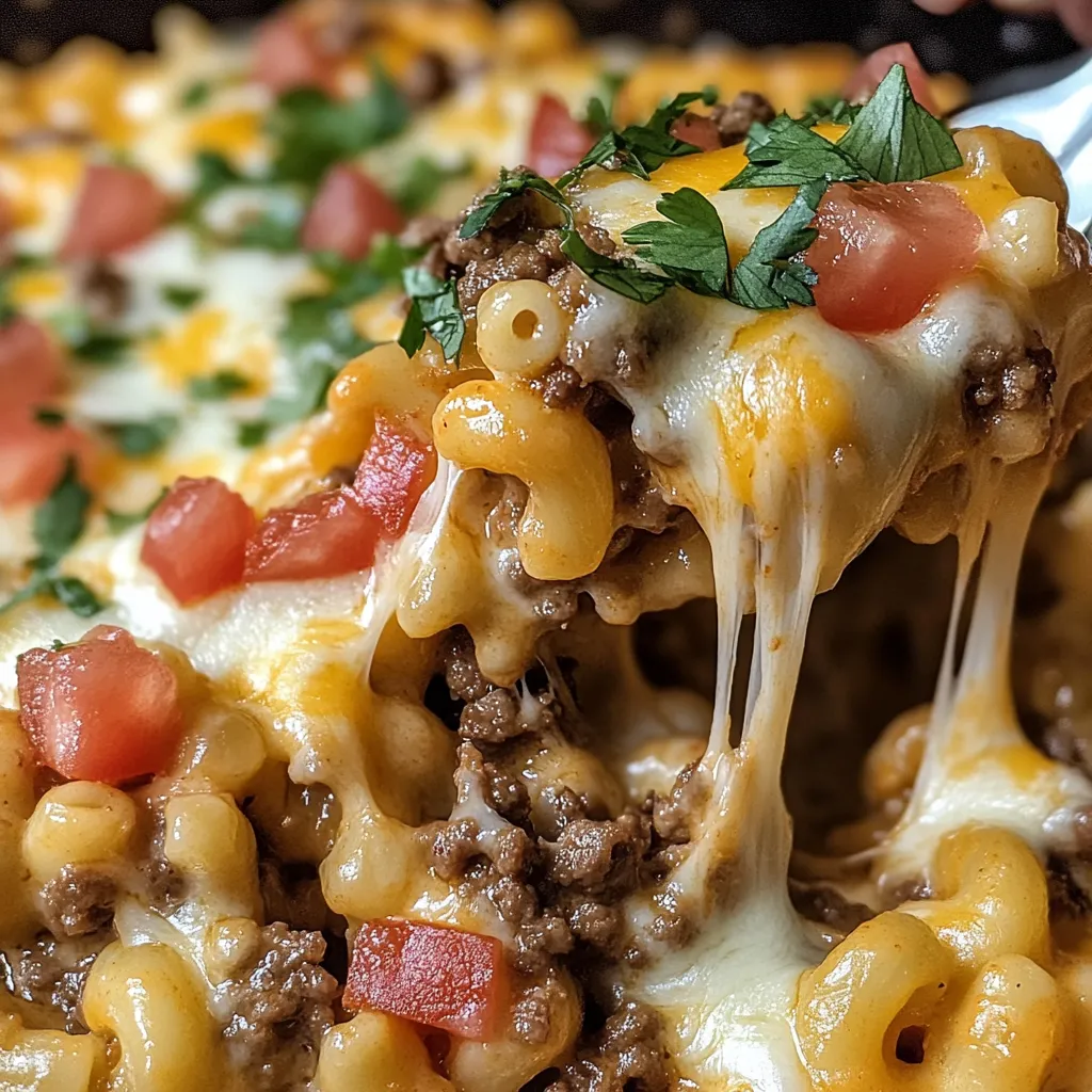 A fork is being used to eat a bowl of macaroni and cheese.